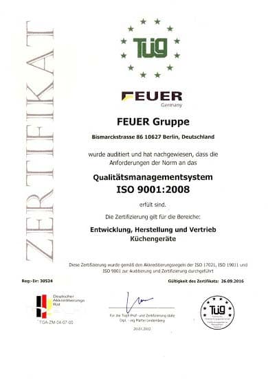 FEUER – Nhà bếp chuẩn Đức